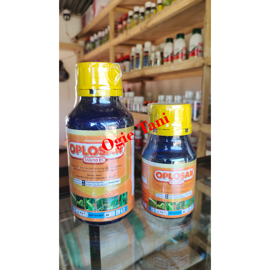 Insektisida Oplosan 550/60EC, Racun kontak Lambung dan Pernapasan, Tersedia Isi 200ML dan 400ML