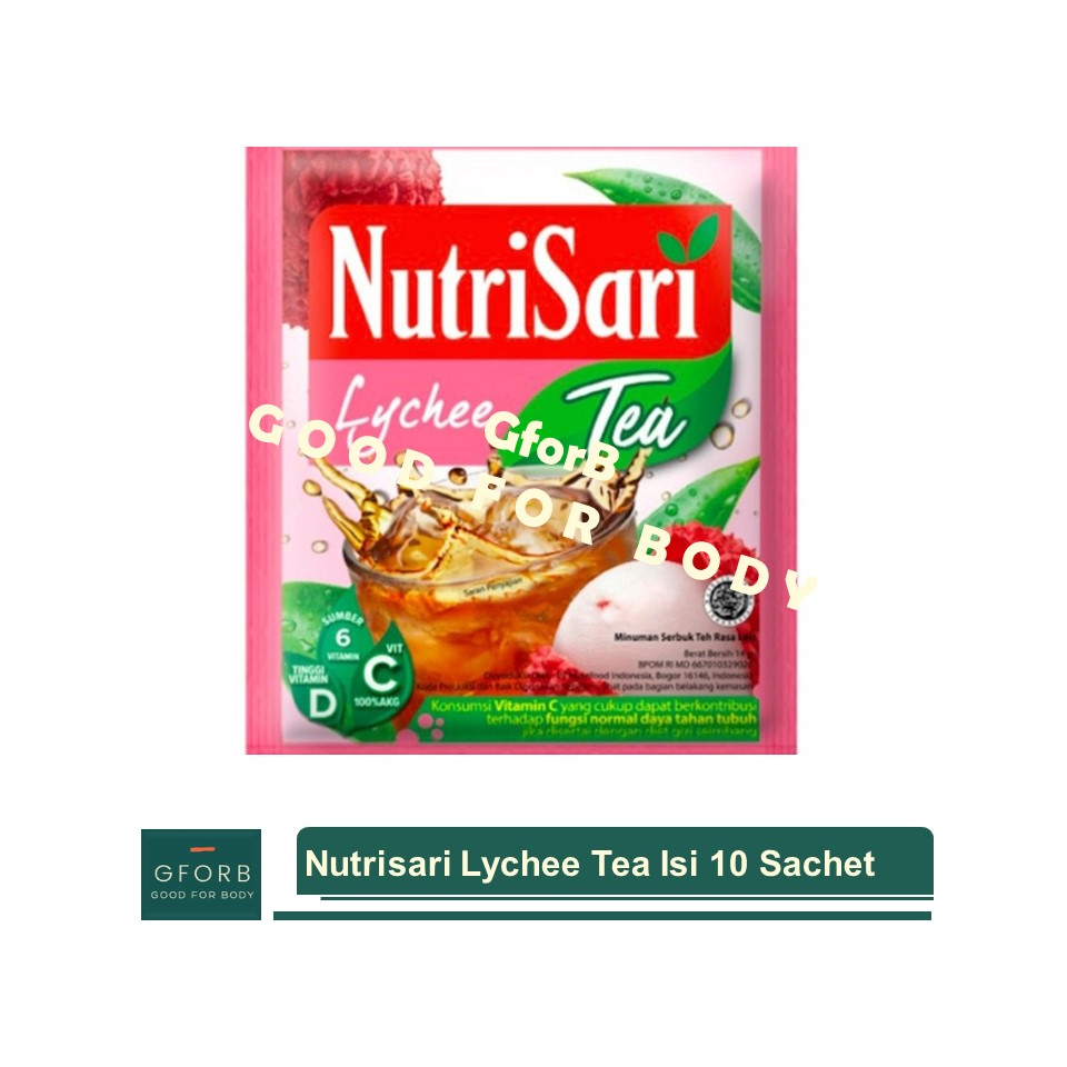 

Nutrisari Lychee Tea Renceng