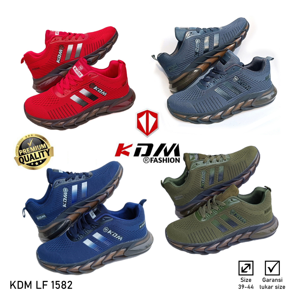 Sepatu Olahraga Lari Sepatu Running Sepatu Pria & Wanita Premium Import KDM LF 1582