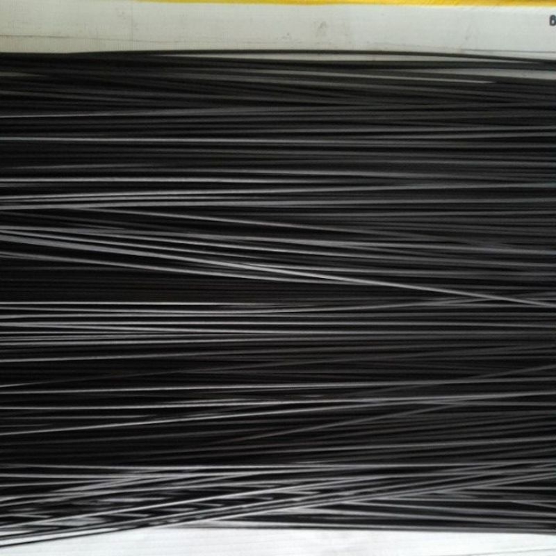 Ruji Kulit Bambu warna hitam 2mm, P 60cm