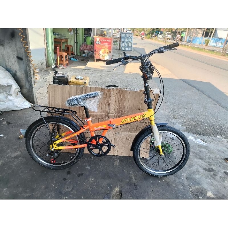 Sepeda lipat new atlantis 20 7s shimano
