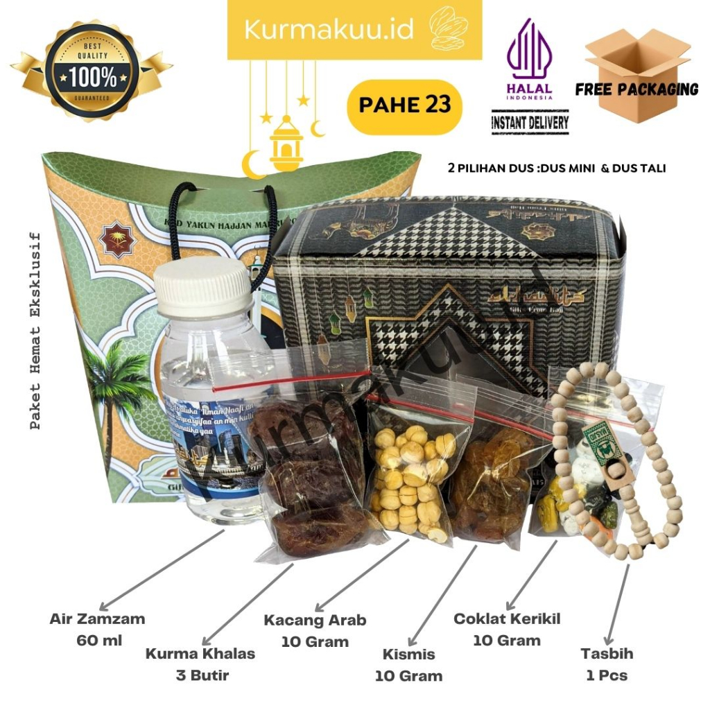 

Paket Oleh Oleh Haji dan Umroh Hemat (PAHE23-24) Coklat Arab + Tasbih
