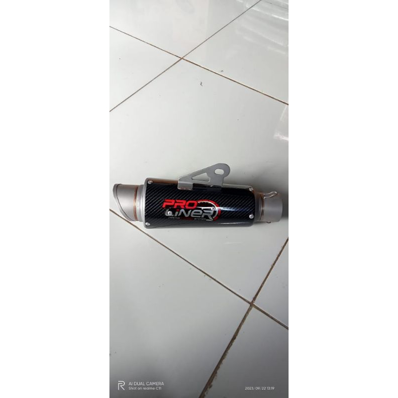 knalpot Slincer Pro Liner Carbon PNP untuk Ninja 250fi GsX CBR250 R15 R25 Ninja mono MX King Verza V