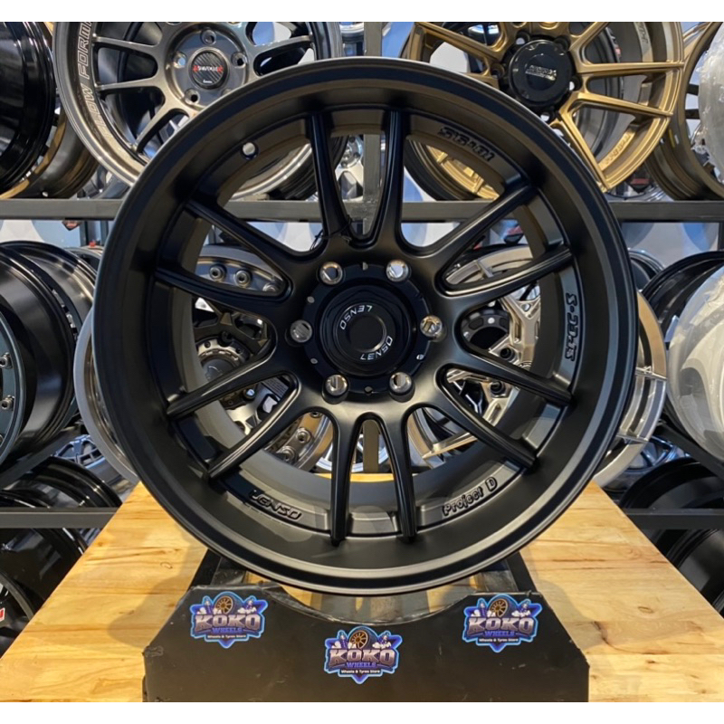 Velg Mobil Lenso TDS R18 untuk Fortuner Pajerosport Hilux Triton