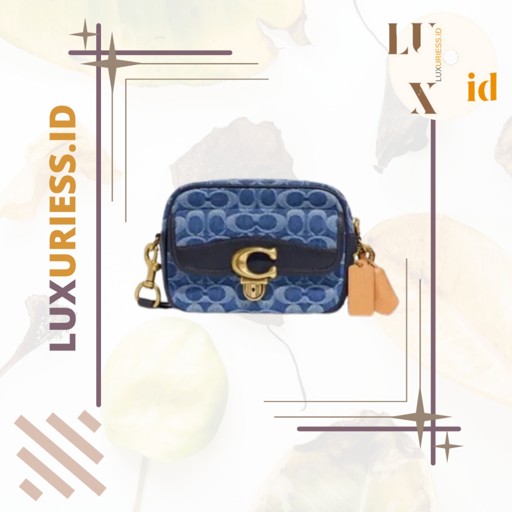 COACH STUDIO CAMERA BAG IN SIGNATURE DENIM