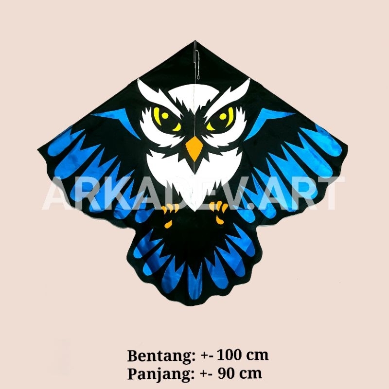 Layang Layang Kain/ Layangan CELEPUK OWL