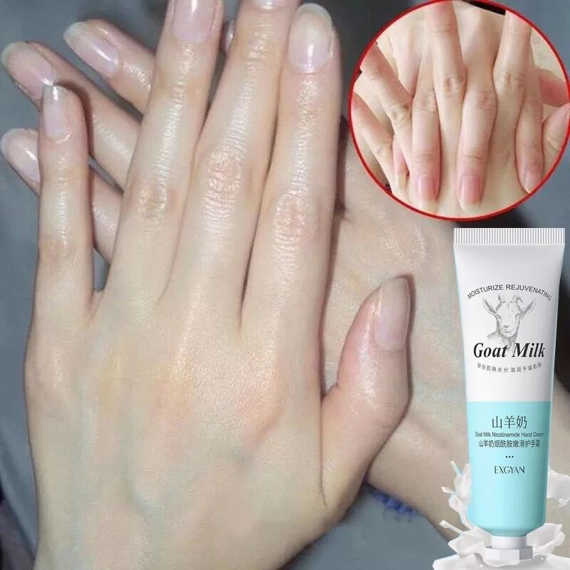 [Exgyan] Goat Milk Whitening Hand Cream Exgyan