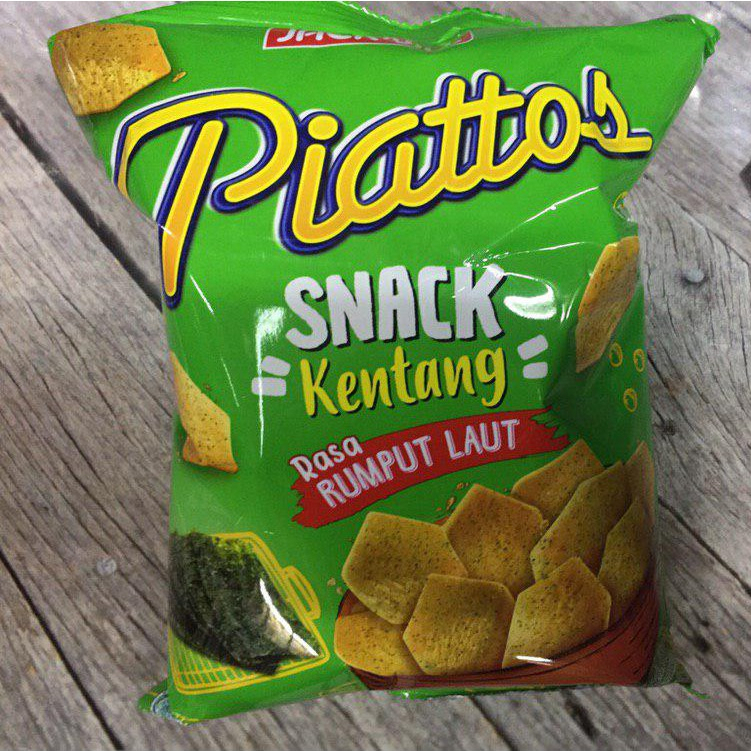 

PIATTOS Snack Kentang Rumput Laut Pack 68gr