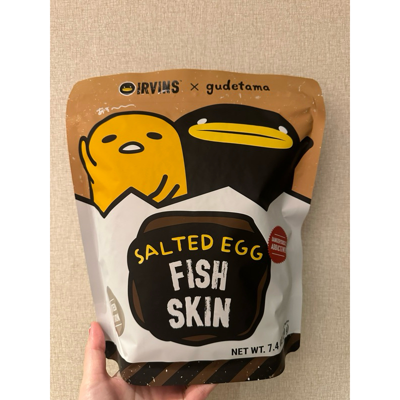 

[ Open pre order singapore ] Irvins fish skin salted egg x Gudetama