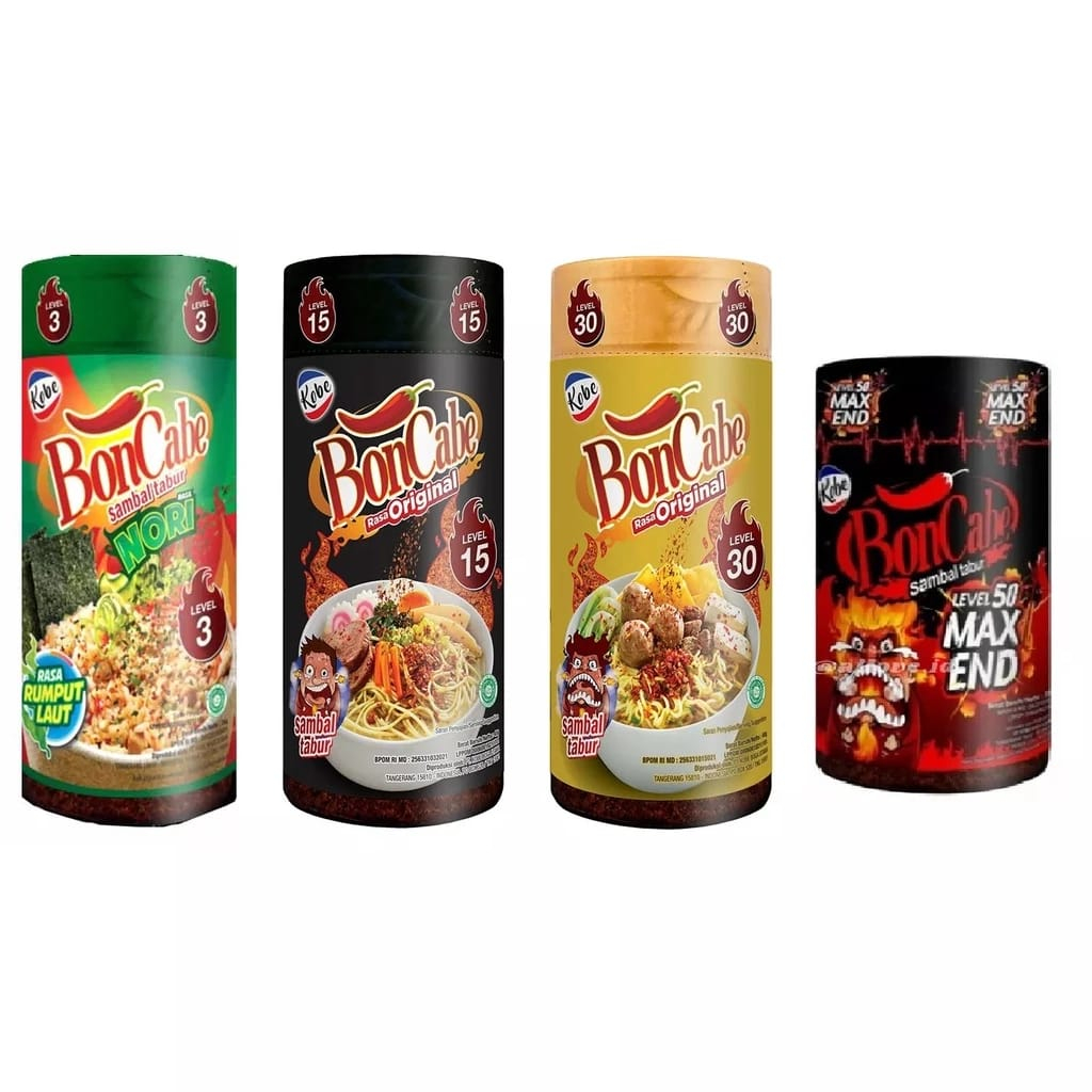 

KOBE - BONCABE BON CABE PEDAS NORI BOTOL | SAMBAL NORI BUBUK PEDAS