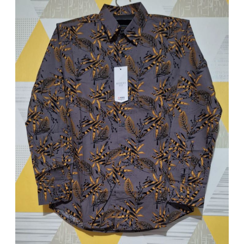 Kemeja  panjang Pria S135 original size M,L