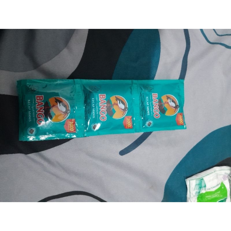 

kecap manis bango renteng, botol dan kemasan besar