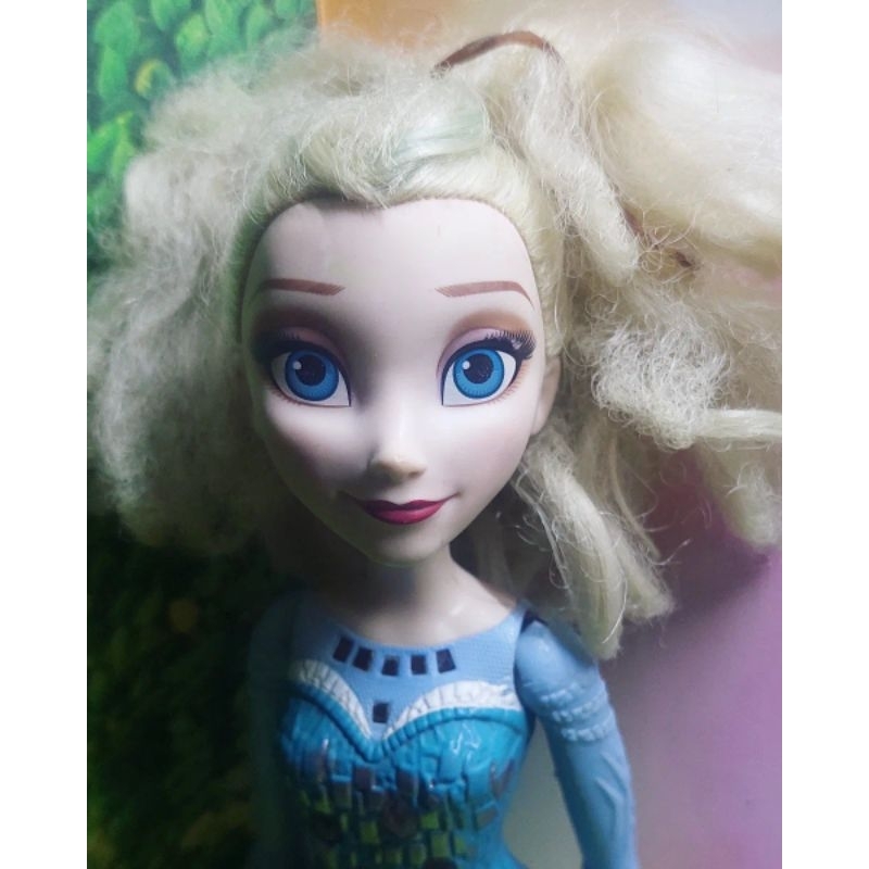 Preloved Boneka Barbie Elsa Frozen Ori Hasbro