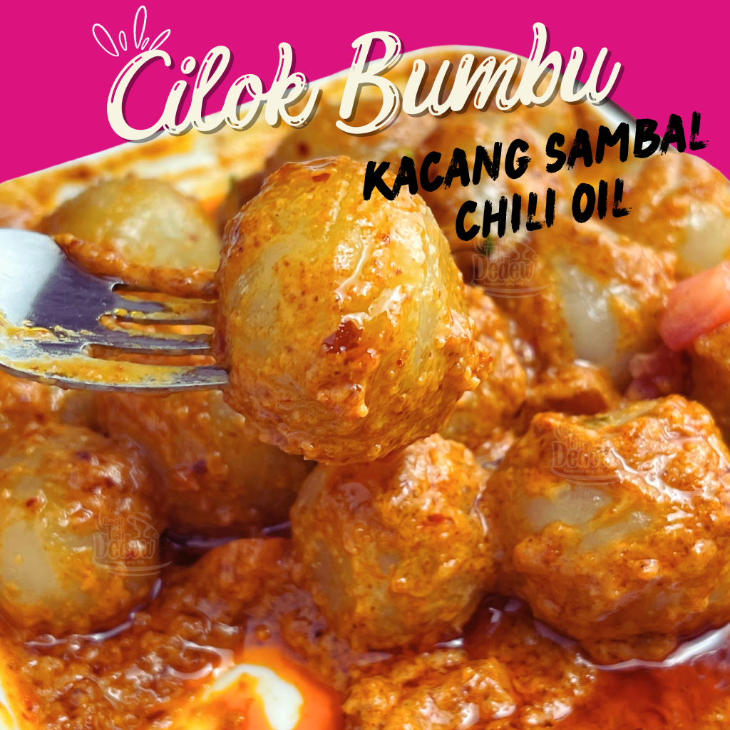 

TEHDEDEW Cilok Bumbu Kacang Isi Lemak Sapi