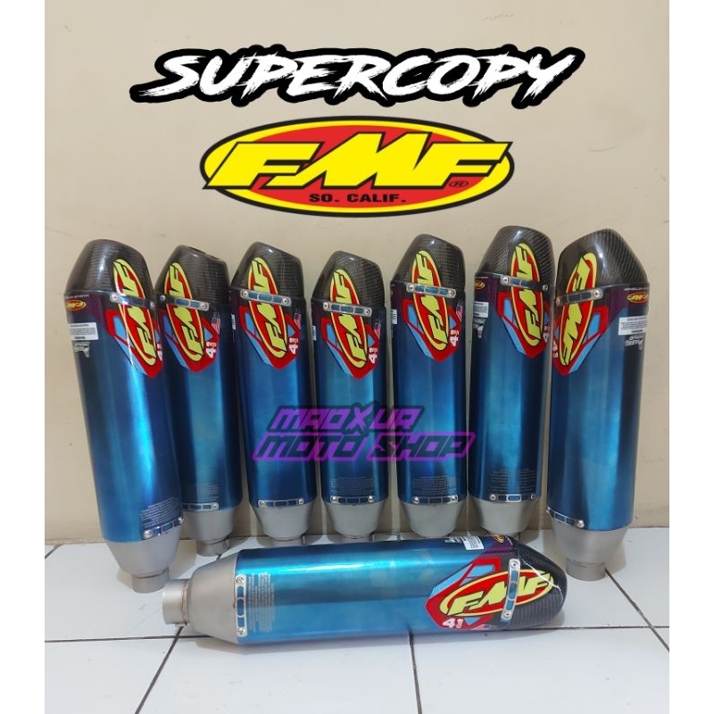 Knalpot FMF  4.1  RCT Supercopy  untuk CRF , WR , KLX / DTX  , SE , DLL