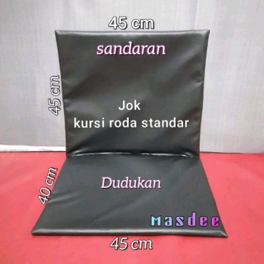 Jok kursi roda standar medium,sparepart kursi roda