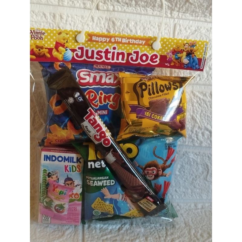 

SNACK ULANG TAHUN FREE CUSTOM TEMA DAN FOTO