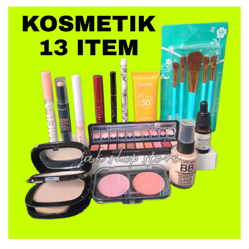 Paket Alat Make Up Lengkap Murah 1 Set Komplit Kosmetik Remaja Promo Set Kecantikan
