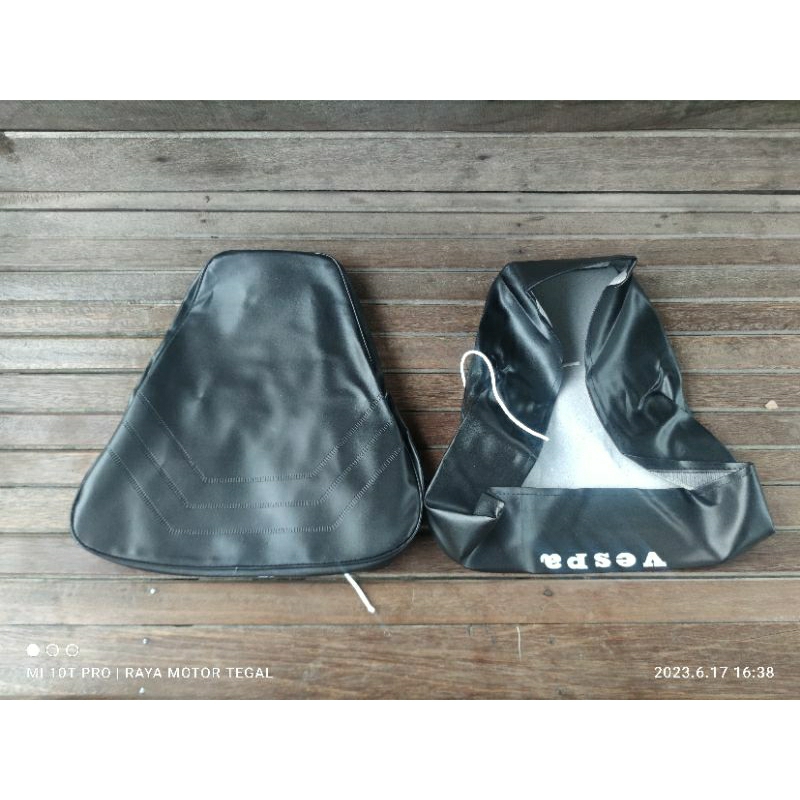 cover jok depan vespa px exclusife