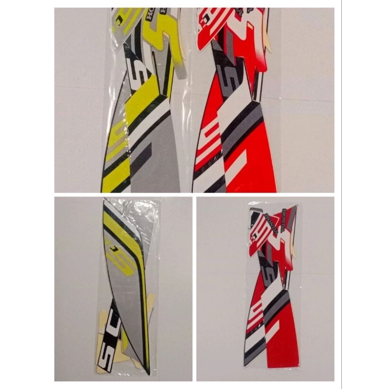 Stiker Striping Motor Honda Scoopy New Sticker Lis Les Body Standar