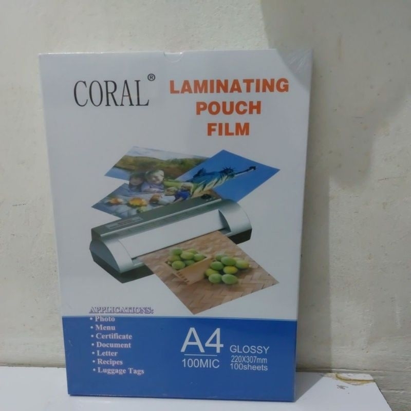 

Plastik vinil laminating A4