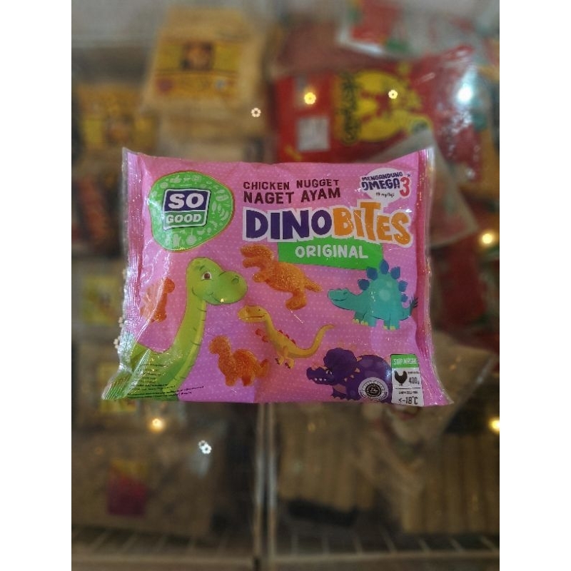 

SO GOOD Dino Bites Original 400g Naget Ayam