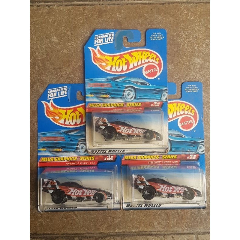 Hotwheels Funny Car Mega Graphics Series Jago Balap