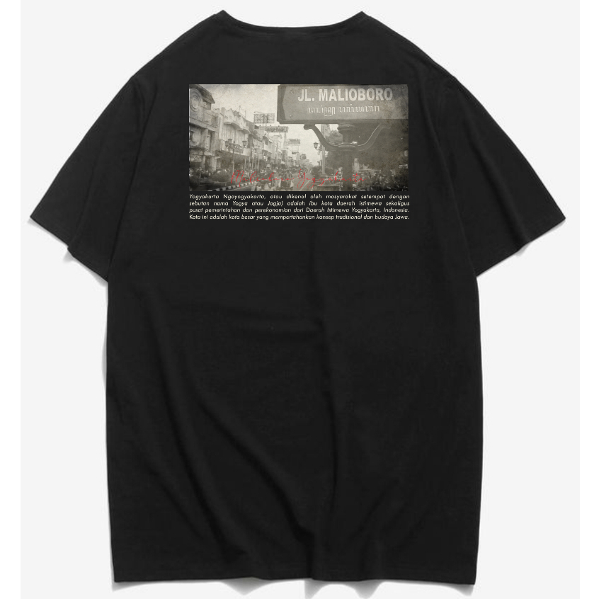 Kaos Jogja Pride Tshirt Yogyakarta Local Pride