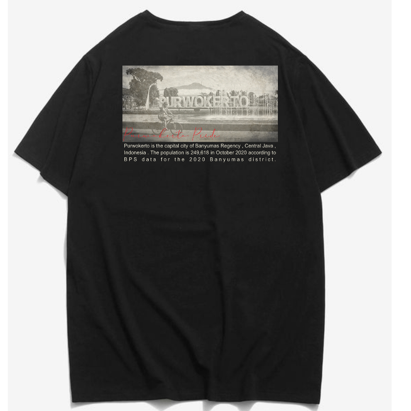 Kaos Purwokerto Pride Tshirt Purwokerto Local Pride