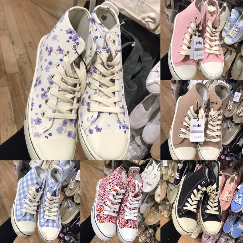 SEPATU RUBI HIGH/SNEAKERS RUBI HARLOW MID RISE PIMSOLL/ FREE PAPERBAG