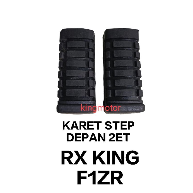 KARET BARSTEP STEP BAR FOOTSTEP DEPAN PIJAKAN KAKI 2ET RXKING FIZR F1ZR RX KING KUALITAS SUPER