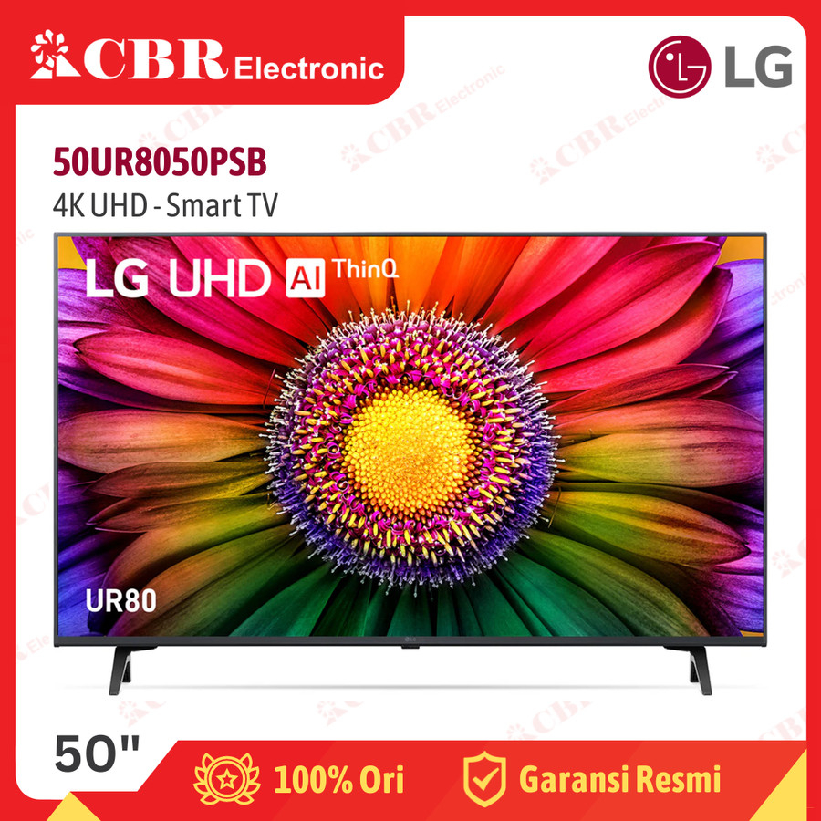 TV LG 50 Inch LED 50UR8050PSB (4K UHD - Smart TV)