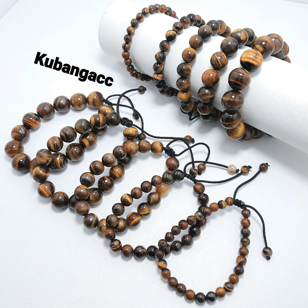 Gelang. Gelang Batu Alam Gelang Batu Tiger Eye Gelang Batu Murah Gelang Batu Pria Wanita