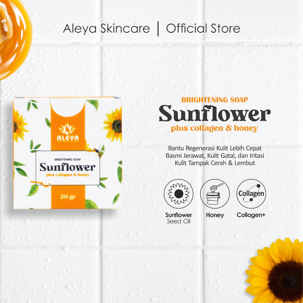 ALEYA SKINCARE - Sabun Sunflowers Aleya