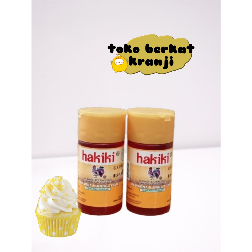 

Hakiki kuning telur 15ml/pcs