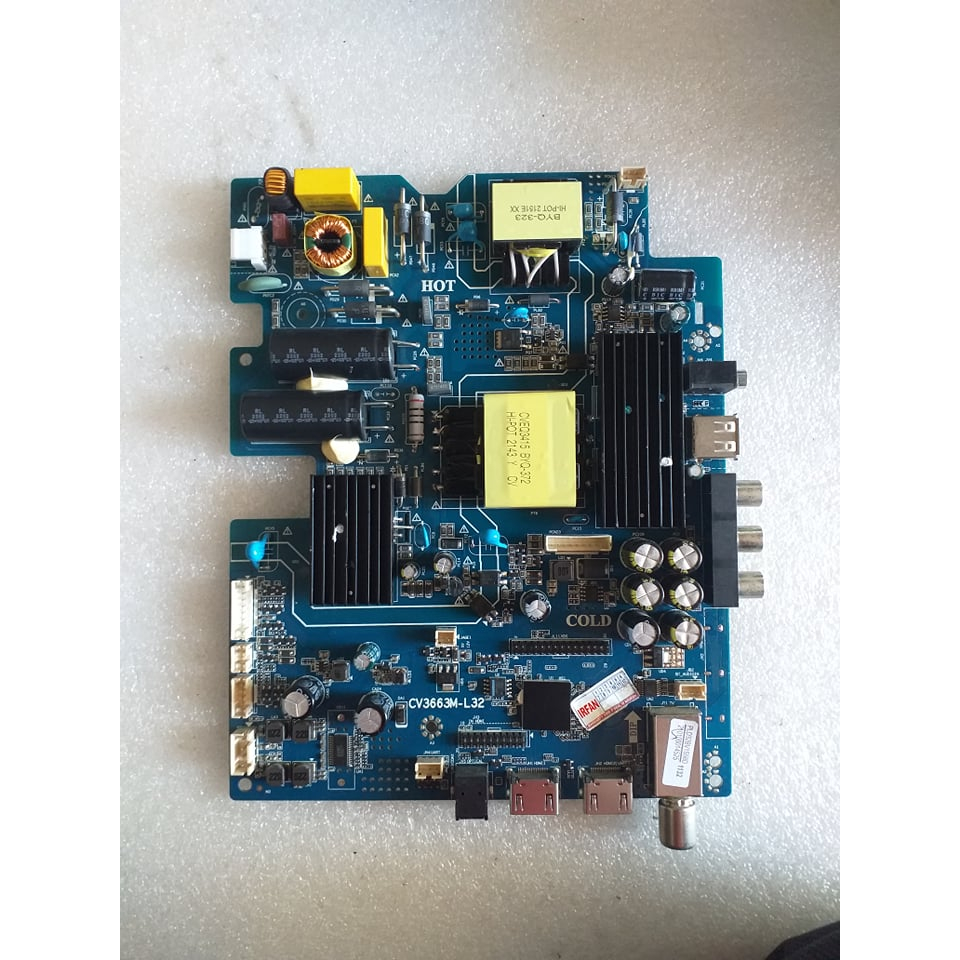 MB PLD 32BV1558 Mainboard Polytron PLD 32BV1558 Modul PSU Regulator Polytron Original