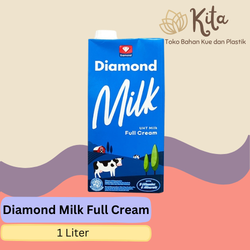 

Diamond Susu UHT Full Cream 1 Liter