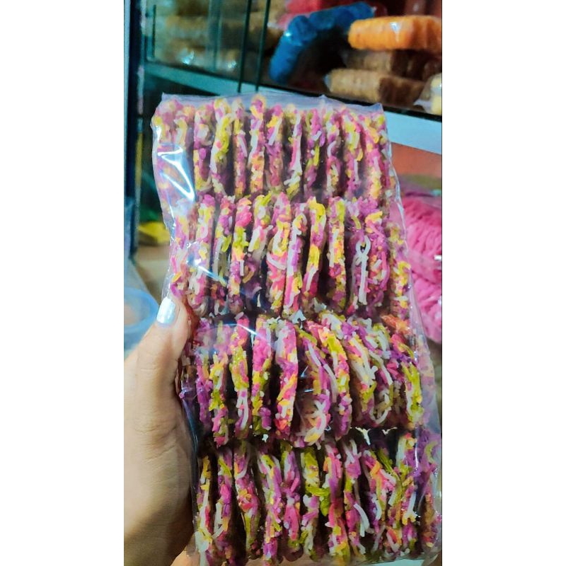 

Renggining Mentah Warna Warni Isi 50pcs