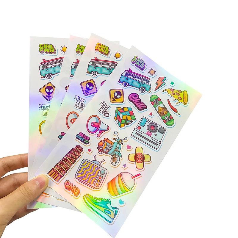 

stiker hologram box isi 4 pcs