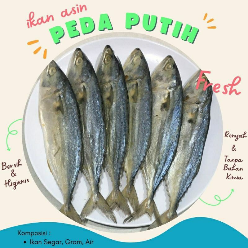 

Ikan Asin Peda Putih 10 Ribu Kualitas Super Premium