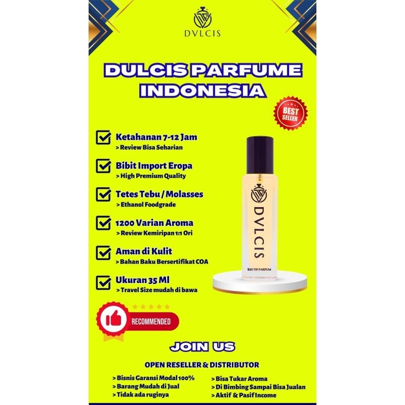 Dvlcis Parfum - Paket Bisnis Parfum Reseller Original Non Alkohol Wangi Tahan lama
