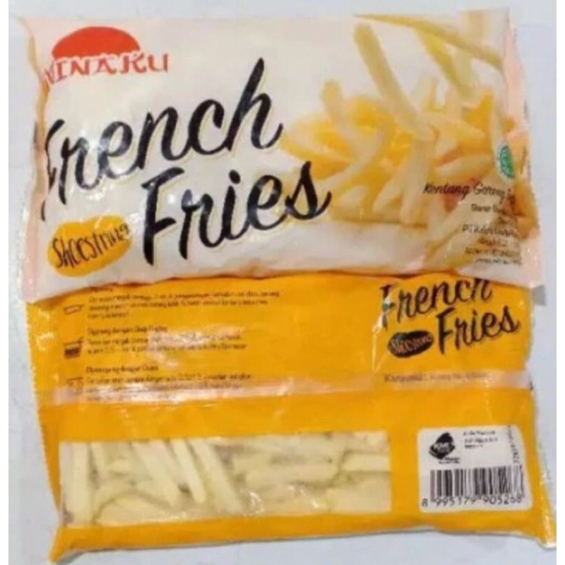 

Minaku Kentang Shoestring 500 Gr / French Fries Shoestring