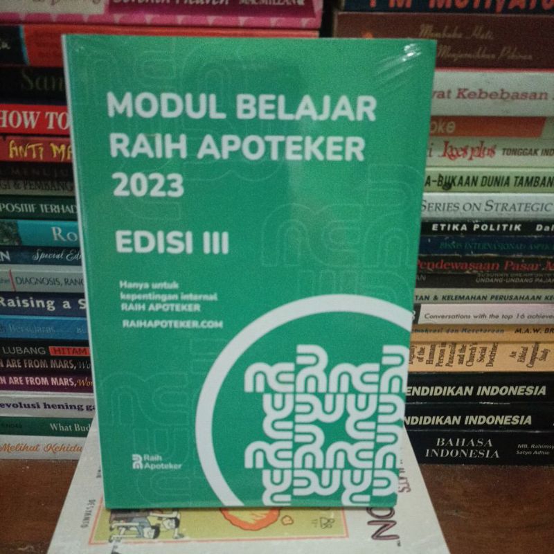 Buku modul belajar raih apoteker 2023 Edisi lll
