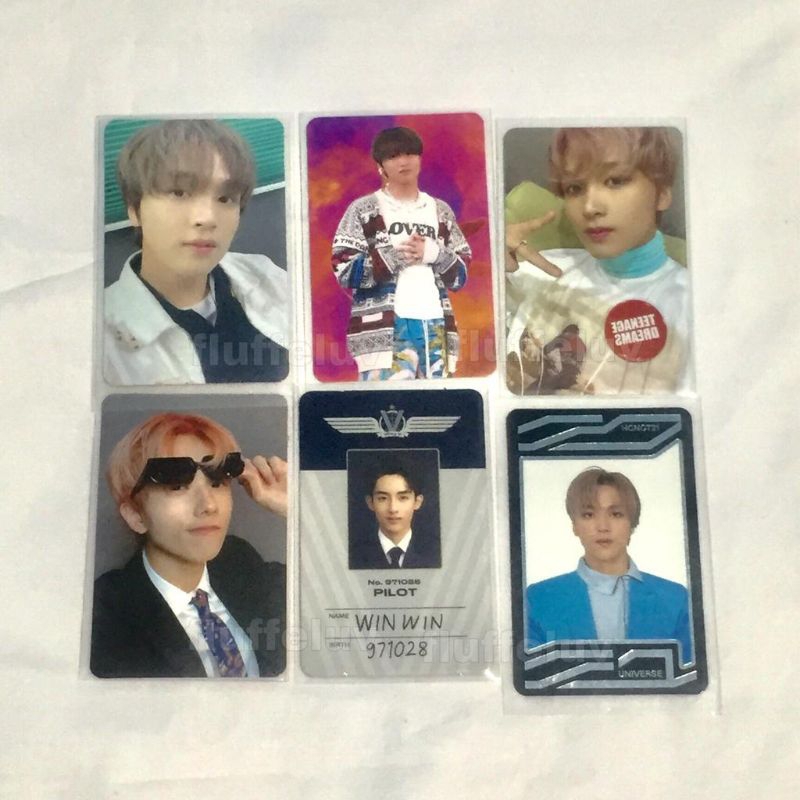 PHOTOCARD OFFICIAL HAECHAN MARK JENO JAEMIN JISUNG UC SOMETHINC UNIVERSE CARD SUPER HUMAN CHILLING D