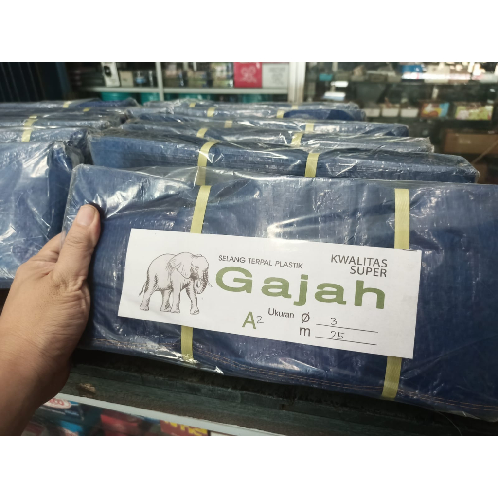 Selang Terpal Plastik 3 Inch Panjang 25 Meter KUALITAS TEBAL