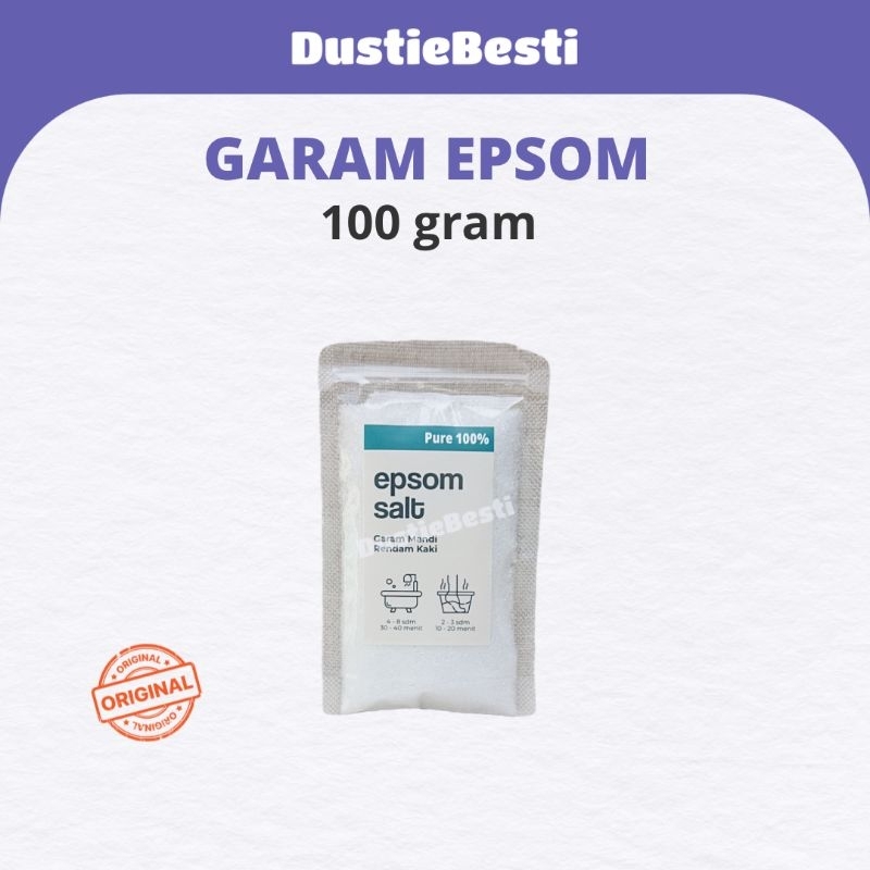 Epsom Salt - Garam Mandi Rendam Kaki - Garam Epsom 100g