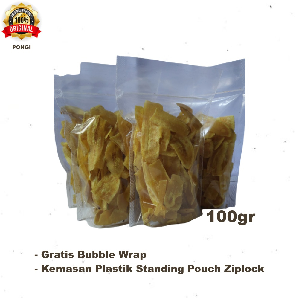 

Keripik Pisang Asin Gurih 100gram Kripik Pisang snack kiloan