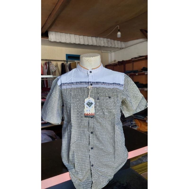 Kemeja Koko Emba Original/ Hem Pria lengan pendek/ Baju Islami Pria