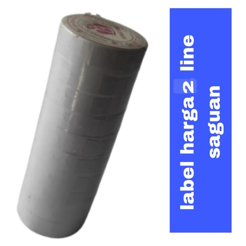 

refill sticker /refill label harga 2 baris line saguan/ joyko perslop ( 10 pcs) untuk mesin label harga joyko MX-6600A