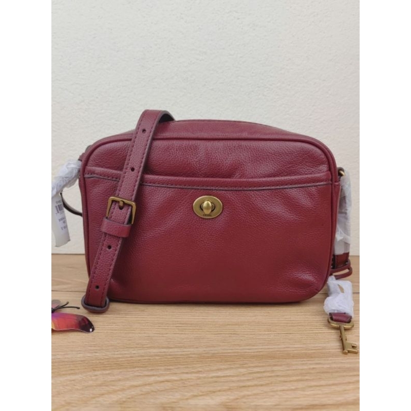 FS Brennon Camera Bag Red Velvet